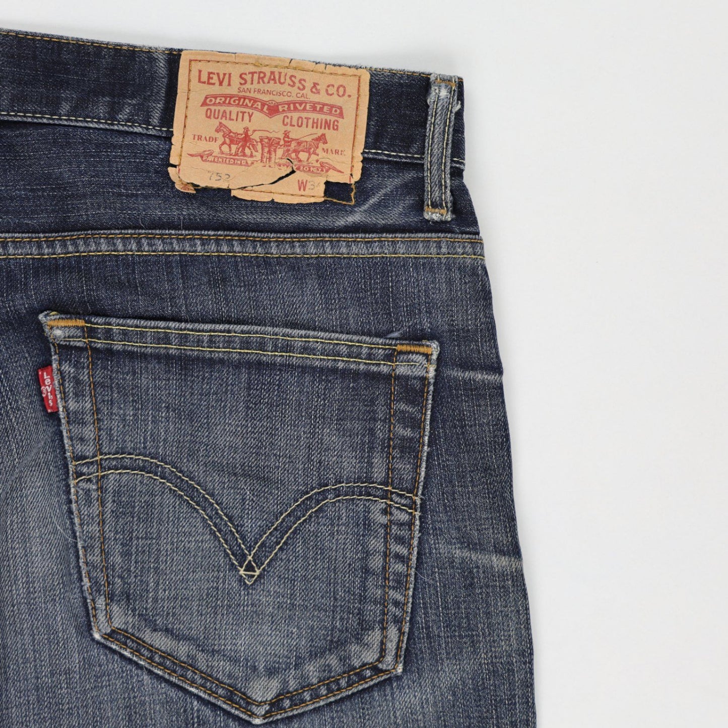 Levi's 511 Slim Fit Blue Jeans W34 L32 100 Cotton