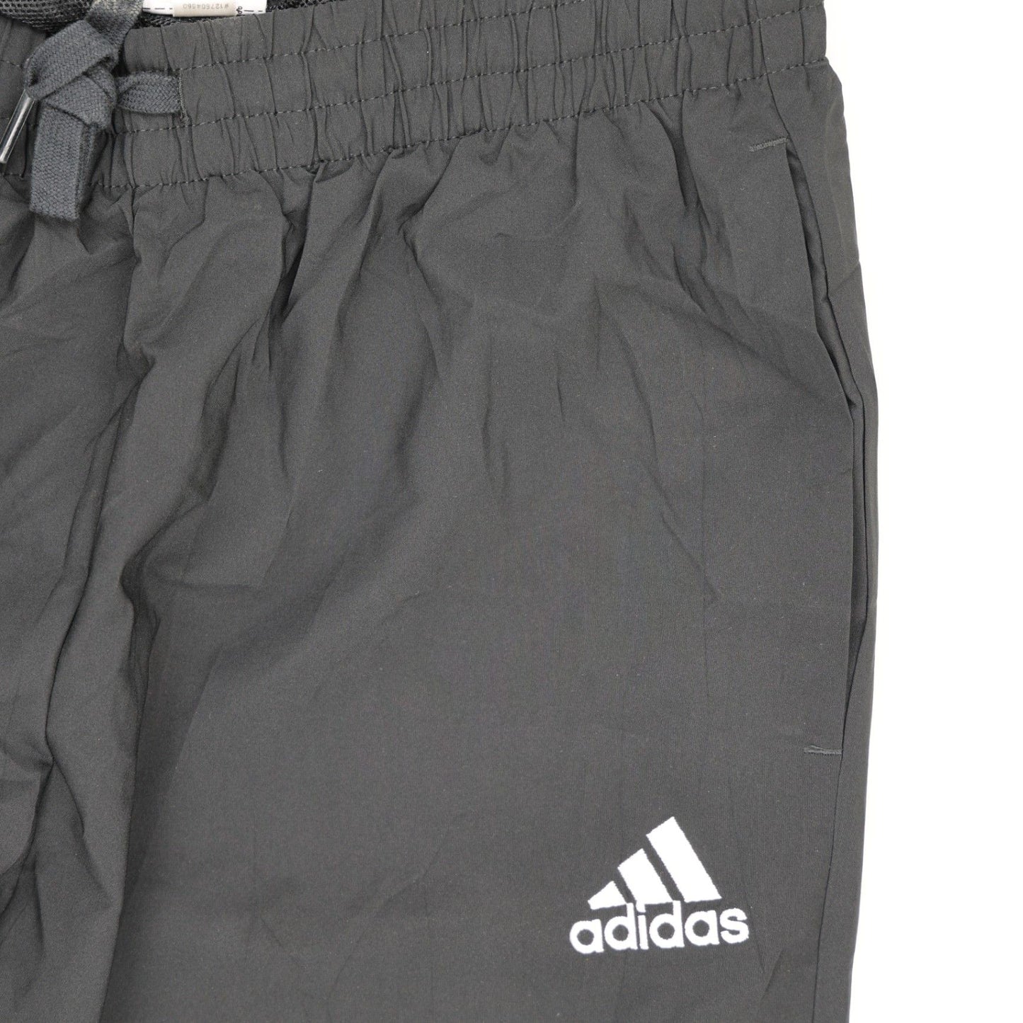 adidas Primeblue Black Track Pants Large 78cm Inseam 44cm Waist Polyester Mens