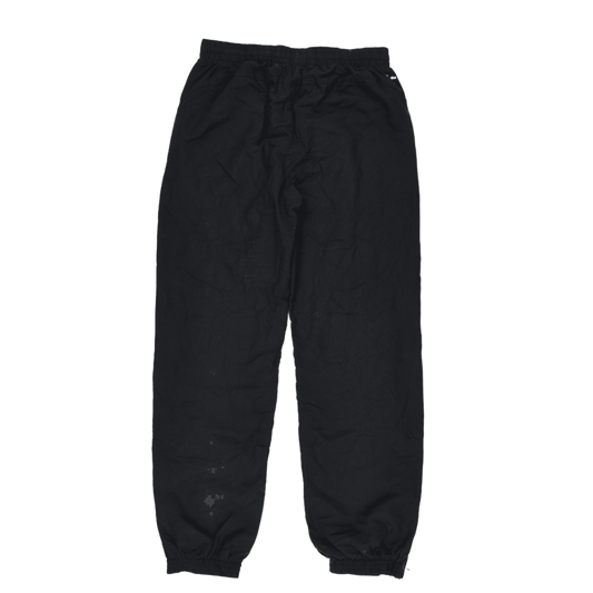 adidas Black Track Trousers Large Youth 76 cm Inseam 76-82 cm Waist Polyester