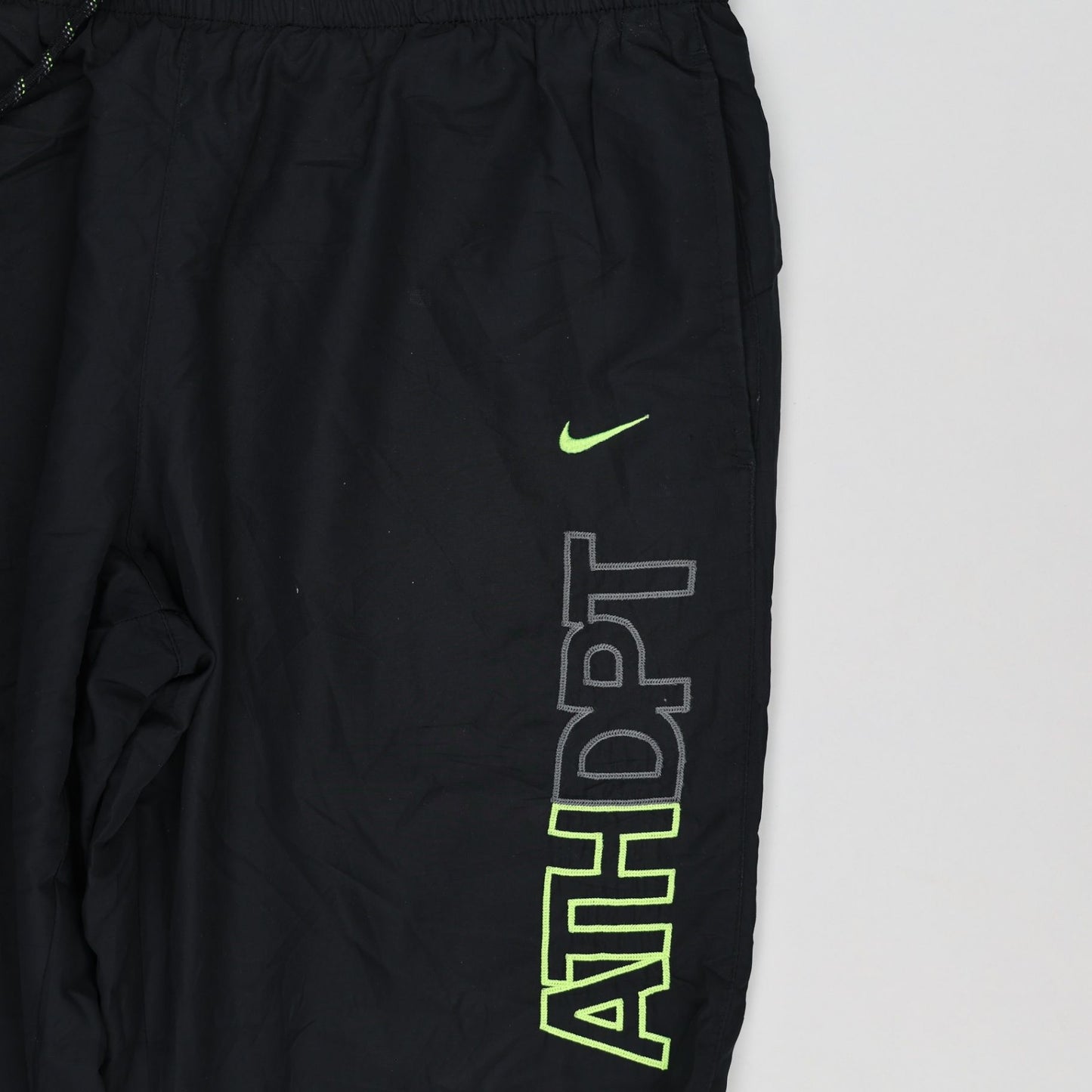 Nike Athletic Department Black Joggers Men's Medium 44 Waist 76 Inseam Polyester