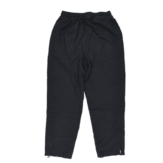 adidas Vintage Black Track Trousers Men's Large 78cm Inseam Polyester Blend