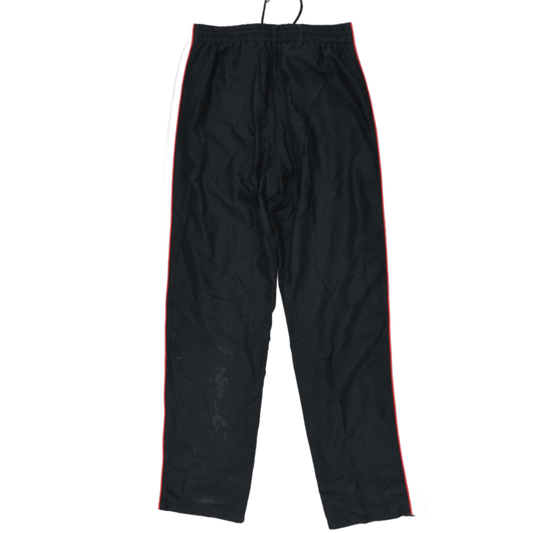 Fila Vintage Track Trousers Black Large Polyester Mens