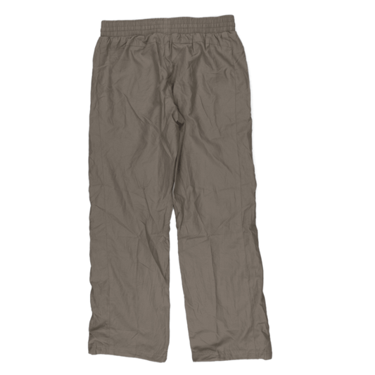 RBK Grey Lightweight Drawstring Sports Trousers for Men Size L Polyester Blend