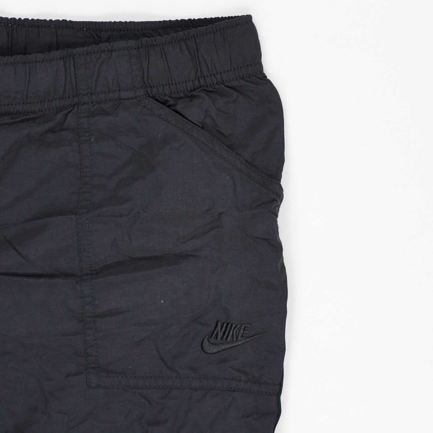 Nike Black Utility Trousers Large Nylon Mens 79 cm Inseam