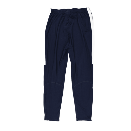 Nike Dri-FIT Navy Blue Track Pants Large Polyester for Men