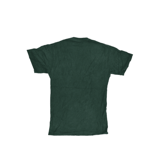 Champion Athletic Green Crew Neck T-Shirt Men's Size S Cotton Classic Fit