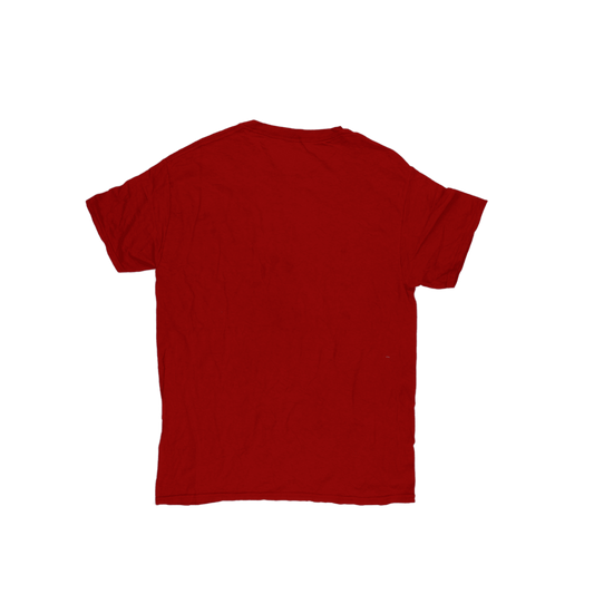 adidas Minority Baseball Prospects Red T-Shirt Mens Size M Cotton Crew Neck Casual