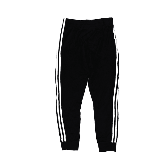 Adidas Originals Black Track Pants Size S Vintage Polyester 77cm Inseam 36cm Waist