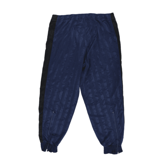 Nike M Watanabe Vintage Track Pants Blue Black Size M Polyester Blend 74cm Inseam 84cm Waist