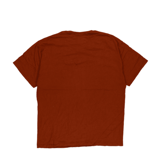Champion Vintage Orange T-Shirt XL Cotton Crew Neck Casual Men's Clothing