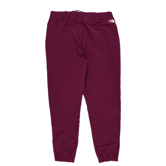 The North Face Men's Burgundy Nylon Joggers Size Large 76cm Inseam