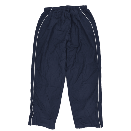 Nike Vintage Navy Track Trousers Large 42 Waist 77 Inseam Polyester