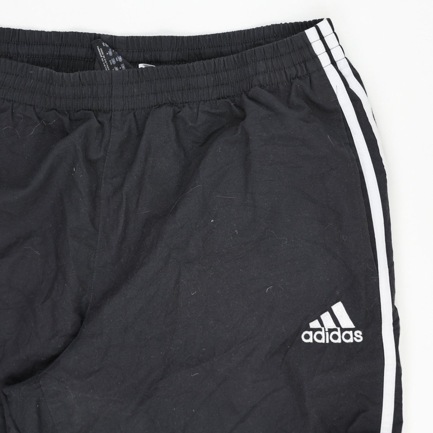 adidas Classic Black Track Trousers for Men Size L 78 cm Inseam 44 cm Waist Polyester