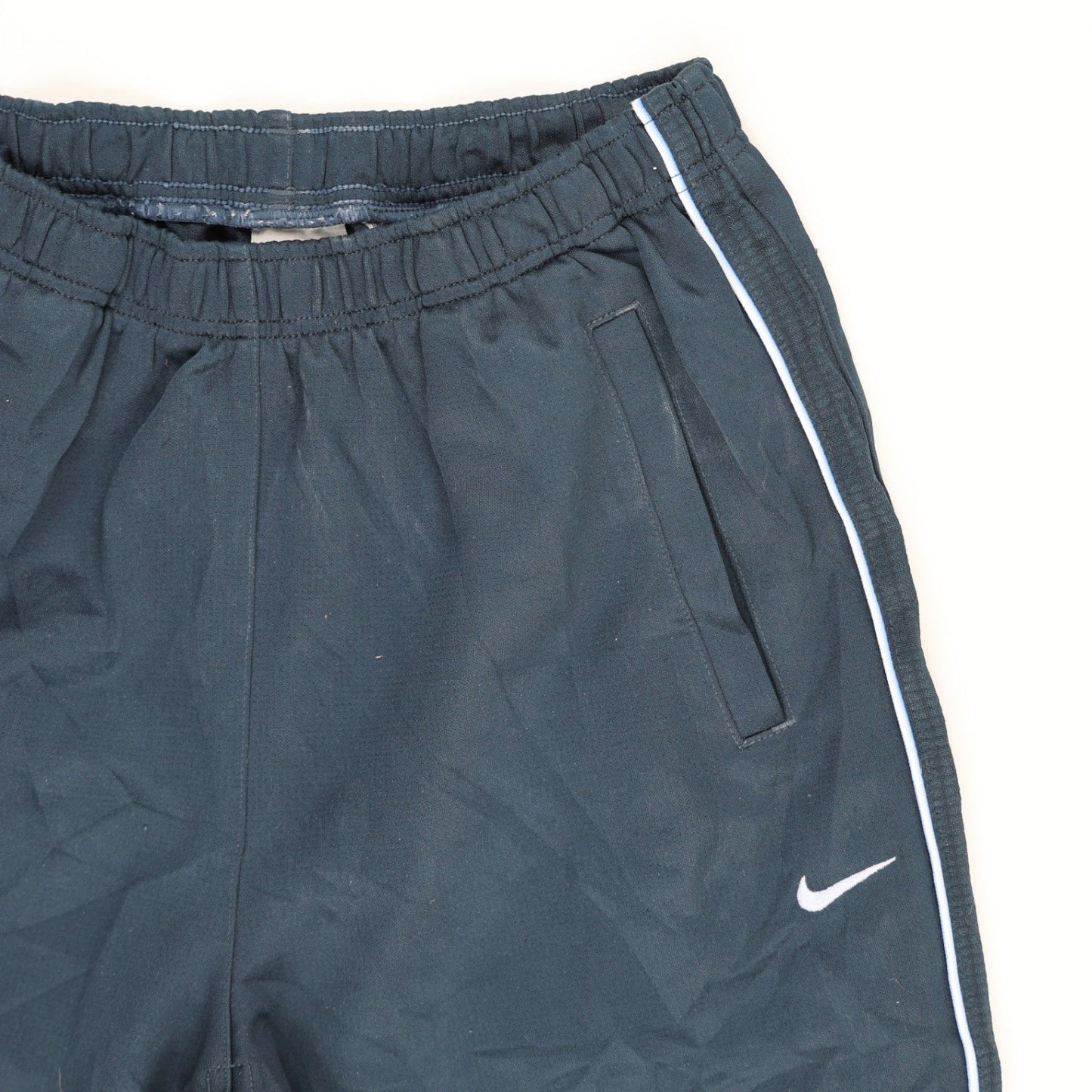 Nike Vintage Fit Dry Women's Navy Blue Track Pants Size M 100% Polyester