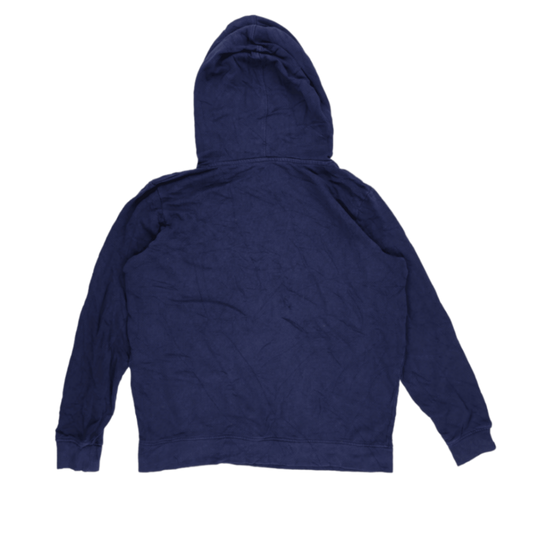 Kappa Navy Blue Pullover Hoodie Unisex Size 16 Years 176cm Cotton Blend
