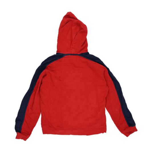 Nike Vintage Red Pullover Hoodie Men Size Medium Cotton Blend Hooded Sweatshirt