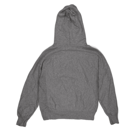 Champion Vintage Temple University Pullover Hoodie Grey Small Cotton Blend