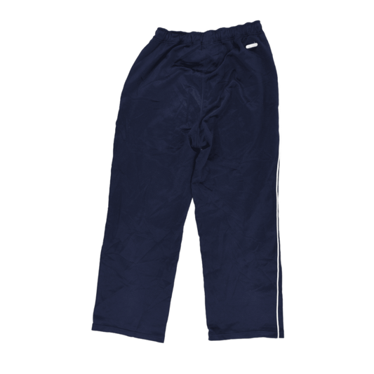 Nike Track Trousers Navy Blue Medium Polyester Men's 77 cm Inseam 39 cm Waist