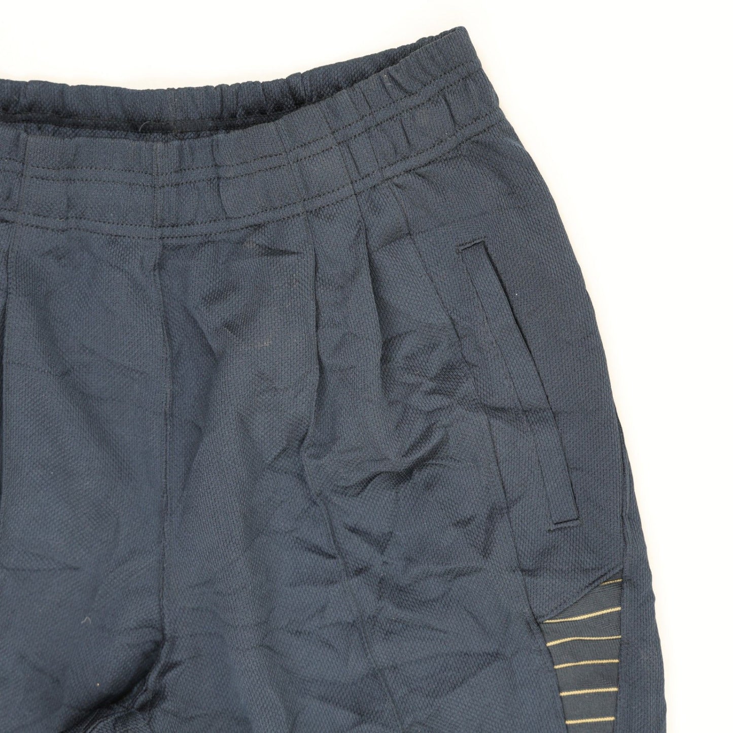 Kappa Vintage Navy Blue Track Bottoms Large 76cm Inseam 42cm Waist Polyester