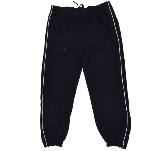 Umbro Navy Blue Track Bottoms Mens Medium Polyester Vintage 76 Inseam 36 Waist
