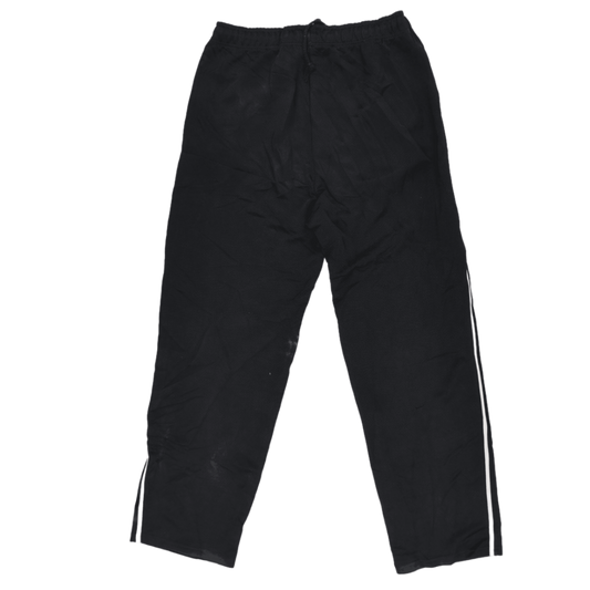 Champion Black Track Trousers Large Polyester 78 cm Inseam 91 cm Waist