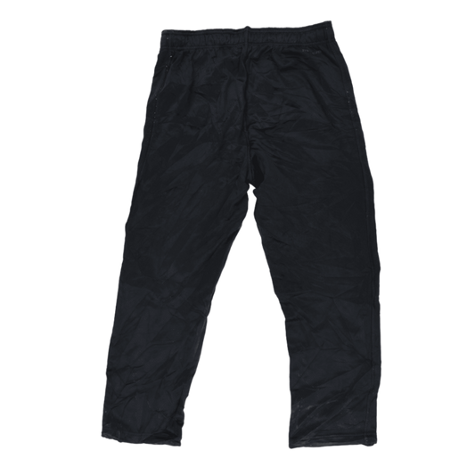 Nike Therma-Fit Black Track Bottoms Men Size Medium Polyester Blend