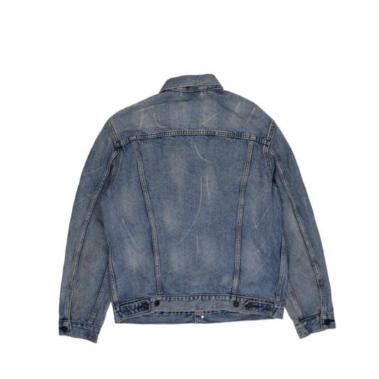 Levi's Strauss & Co Large Blue Vintage Denim Jacket 100% Cotton Collared