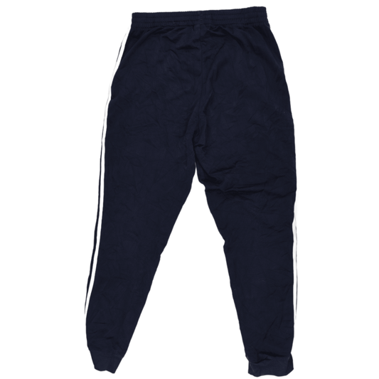 adidas Navy Blue Track Pants Medium Polyester 76cm Inseam 41cm Waist