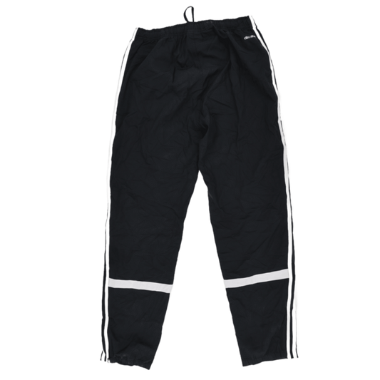 adidas Black Track Pants Medium 36 Inch Waist 79 cm Inseam 100 Percent Polyester