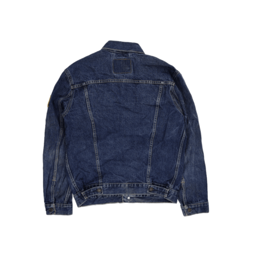 Levi's Vintage Blue Denim Trucker Jacket Size Medium Cotton
