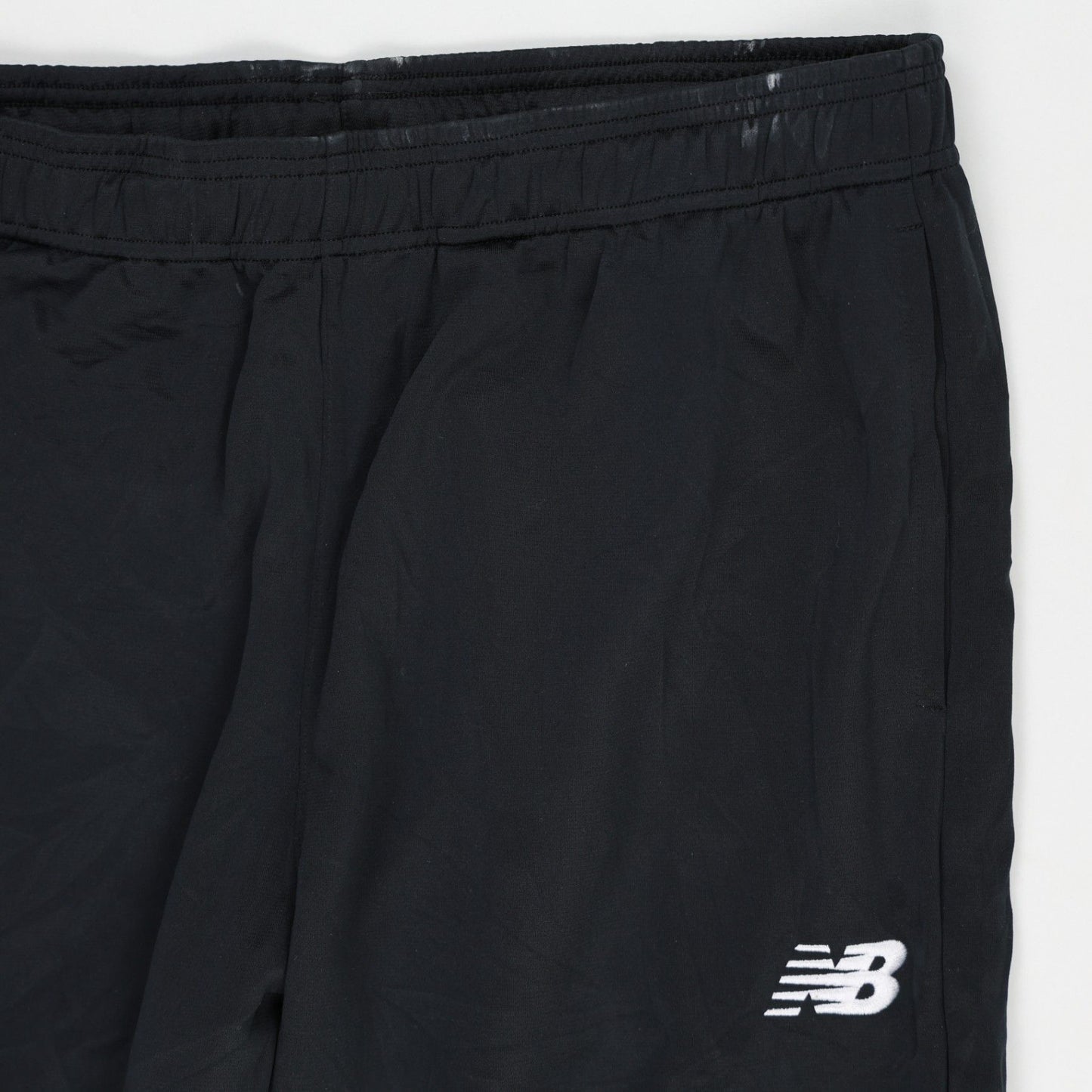 New Balance Black Track Pants Large 78 cm Inseam Polyester Vintage Mens