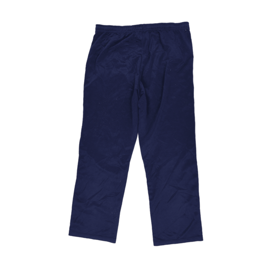 Kappa Navy Blue Track Trousers Men's Medium Cotton Blend 77 cm Inseam 40 cm Waist