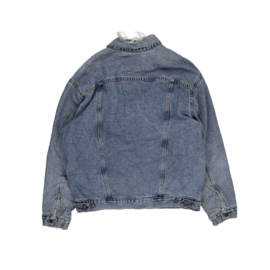 Levi's Vintage Blue Denim Trucker Jacket Medium Cotton