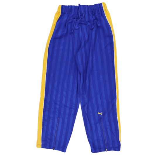PUMA Men's Trackpants Blue Yellow XL Polyester