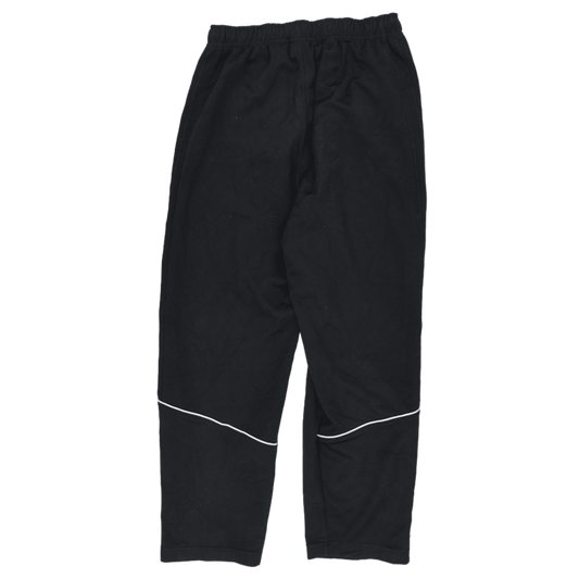 Nike Black Track Pants Large Polyester Vintage Men's 43 Waist 78 Inseam Made in Japan