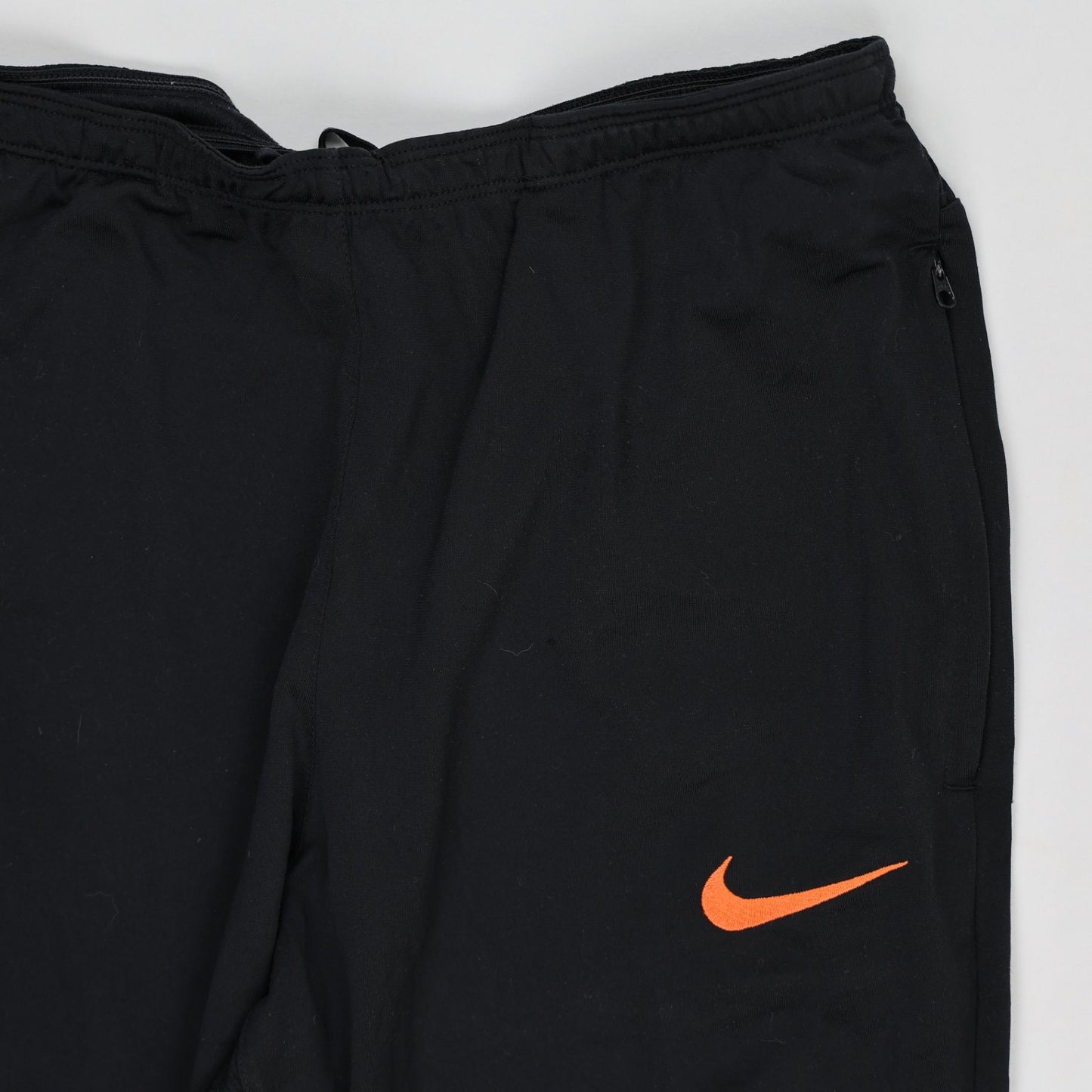 Nike Dri-FIT Black Track Pants Medium 76 cm Inseam 38 cm Waist Polyester