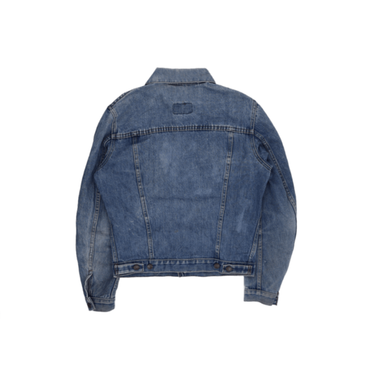 Levi's Vintage 70500-02 Blue Denim Trucker Jacket Size 38 Cotton
