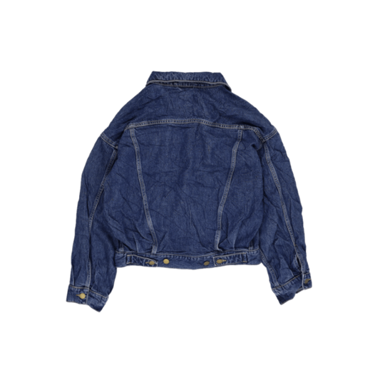 Lee x H&M Vintage Blue Denim Jacket Medium Cotton Collared