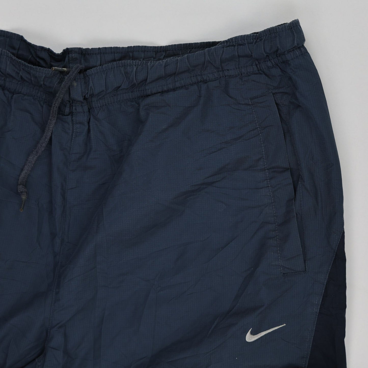 Nike Vintage Navy Blue Track Pants Large 80cm Inseam 86cm Waist Nylon