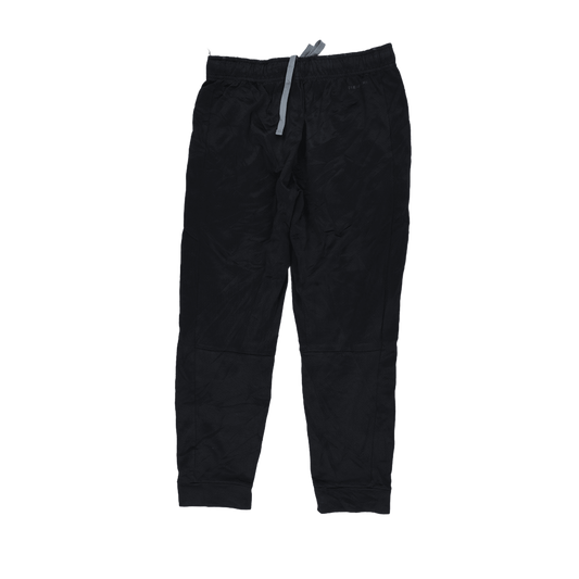 Nike Therma Fit Black Sports Joggers Men's Medium 76cm Inseam 38cm Waist Polyester Blend