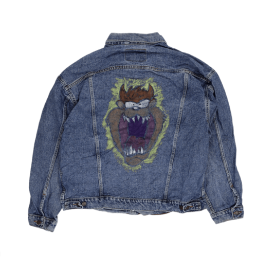 Vintage Levi's 70507 Denim Jacket Blue Large Cotton Unisex Casual Collared