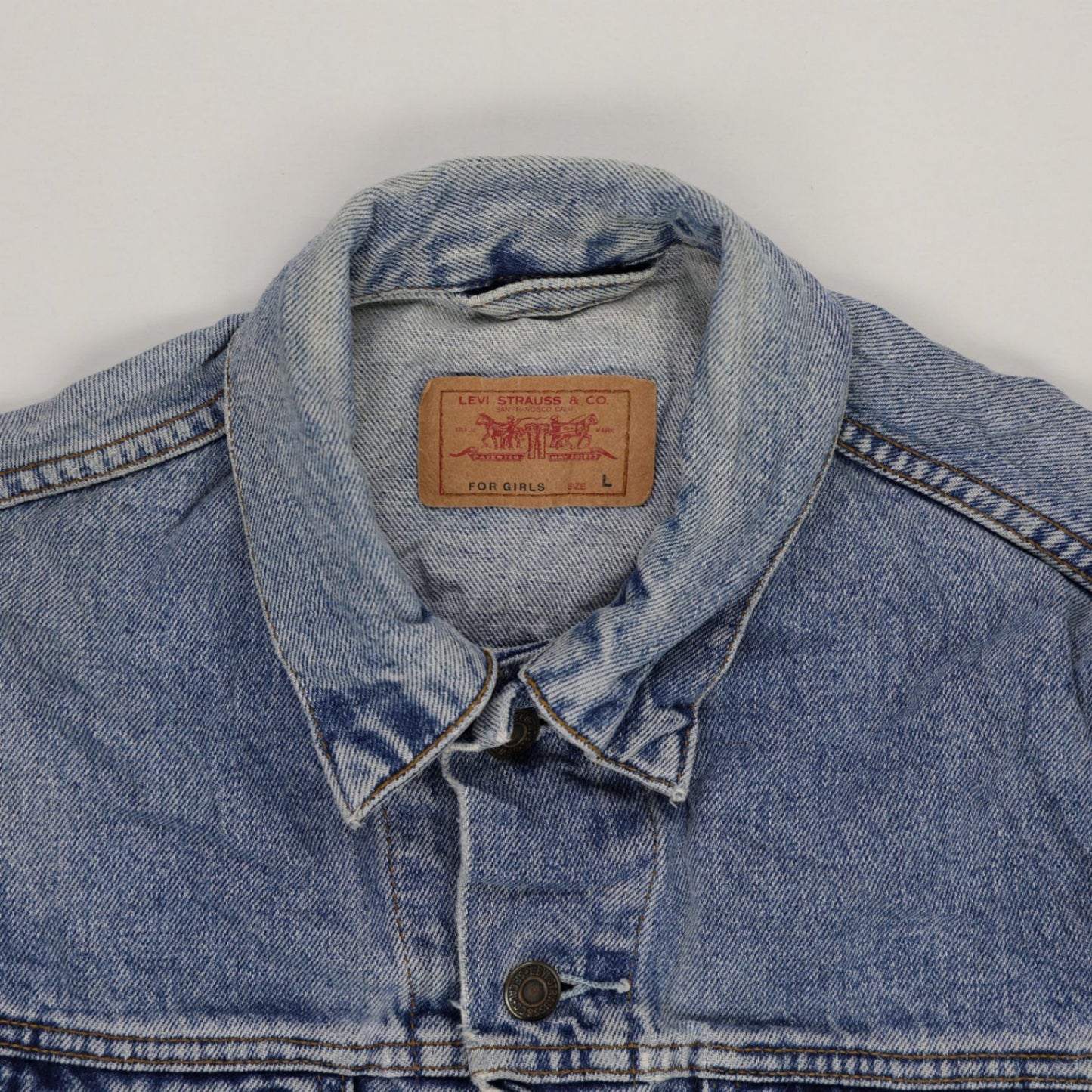 Levi's Vintage Women's Denim Jacket Blue Large Cotton