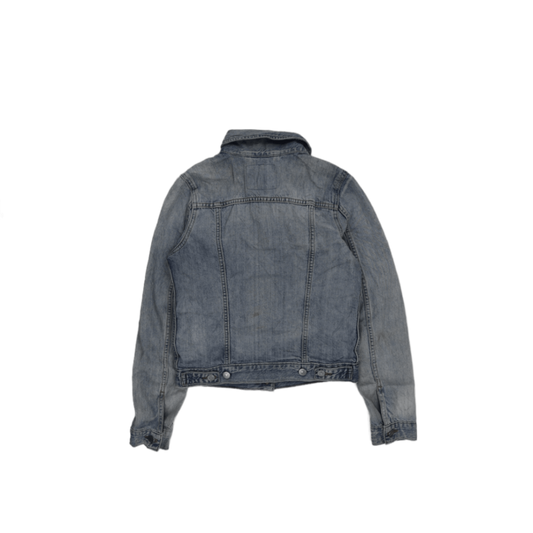 Levi's Vintage Light Blue Cotton Denim Jacket Women's Size XS Classic Collared