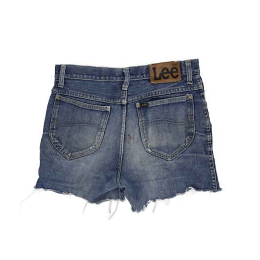 Lee Vintage Blue Cut-Off Denim Shorts Size 30 100 Percent Cotton Womens