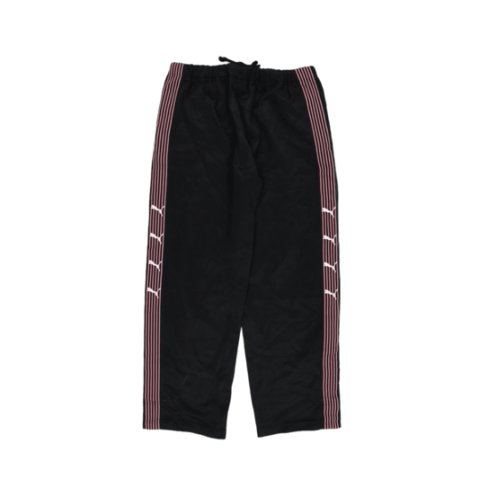 PUMA Boys Track Pants Black 160 Polyester Vintage 13-14 Years