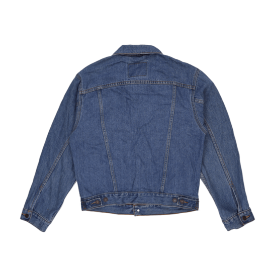 Levi's Vintage Mens Trucker Jacket Blue Size Small 100% Cotton Model 70507