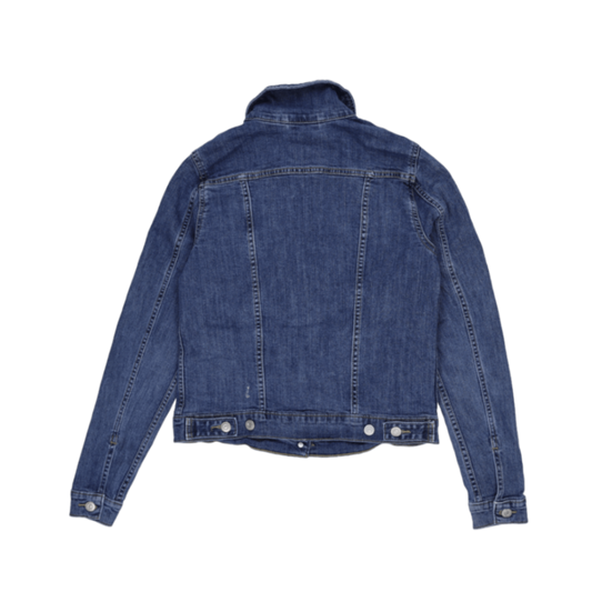 Levi's Vintage Blue Denim Trucker Jacket Size Medium Cotton Denim
