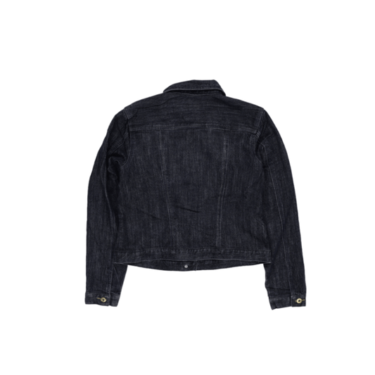 Yuva Classic Denim Jacket Dark Indigo Size L 73% Cotton 26% Polyester