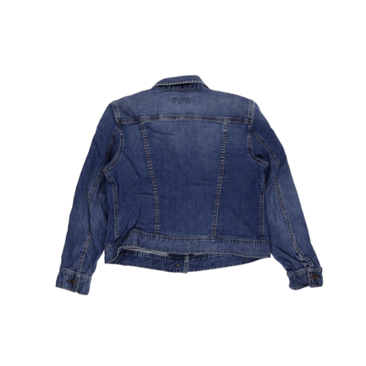 Lauren Jeans Co Ralph Lauren Women's Vintage Blue Denim Jacket XL 100% Cotton