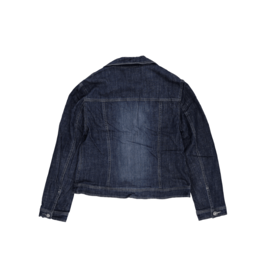 TRIBA Denim Women's Stretch Blue Denim Jacket Size 10